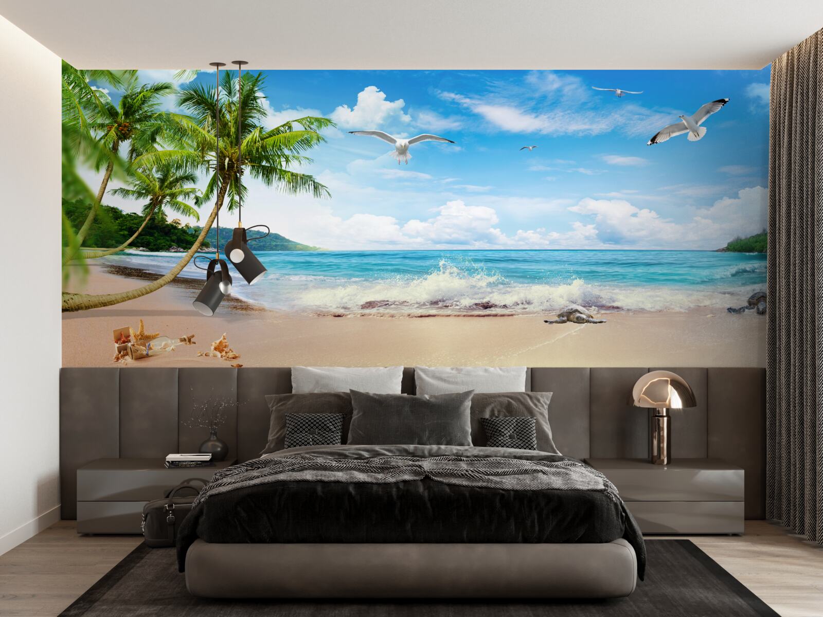 Fotobehang kustlandschap in de tropen