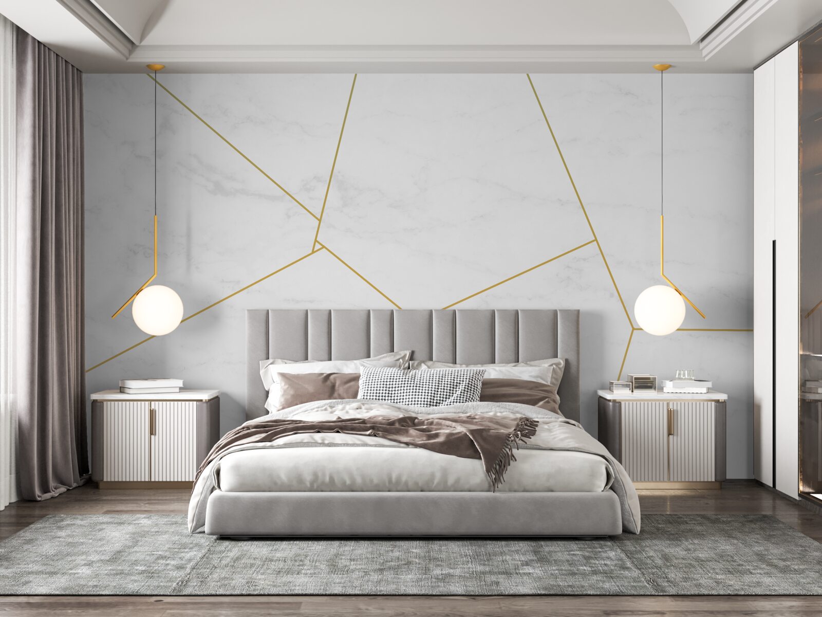 Fotobehang marmer van goddelijke proporties