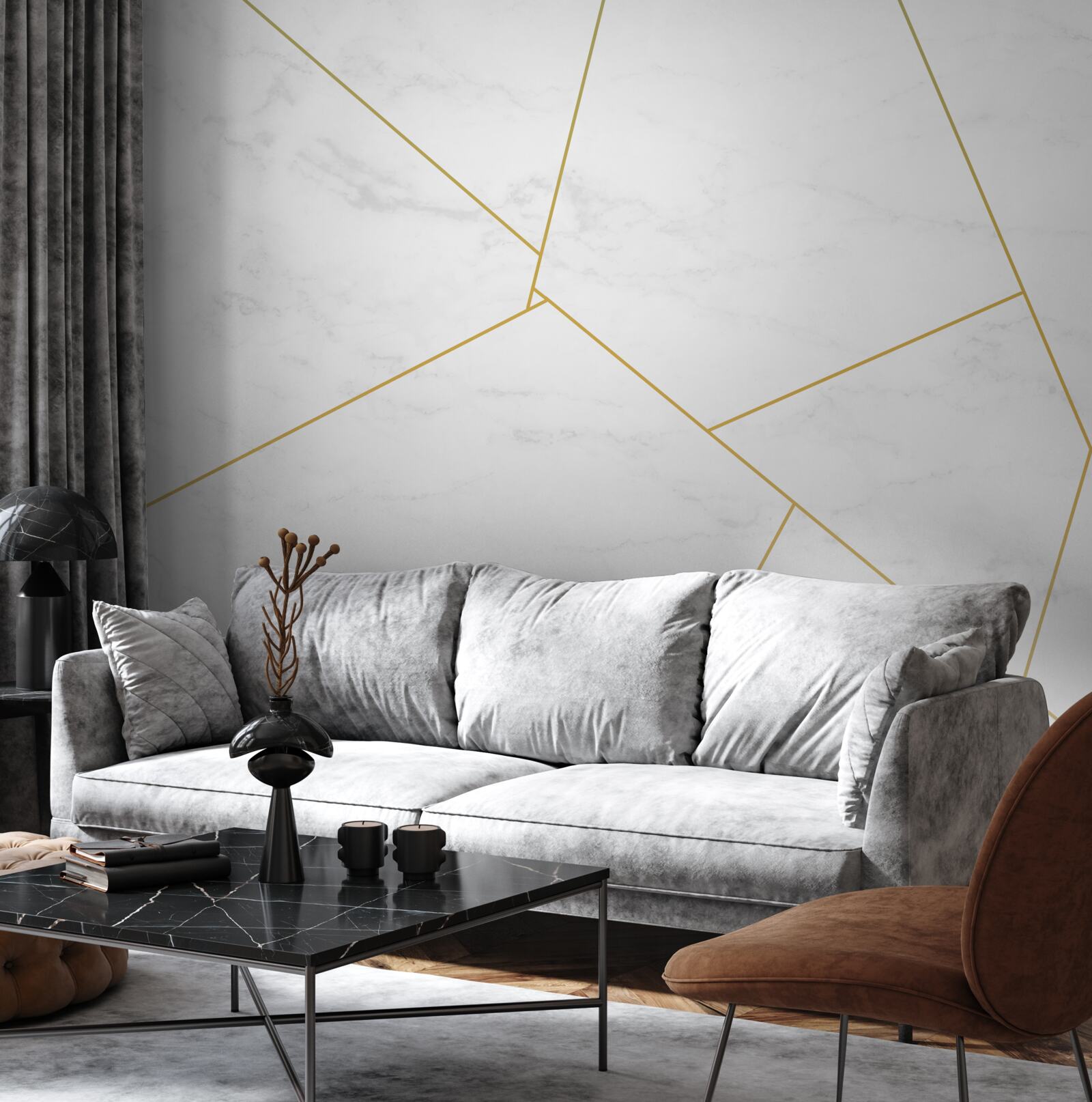 Fotobehang marmer van goddelijke proporties