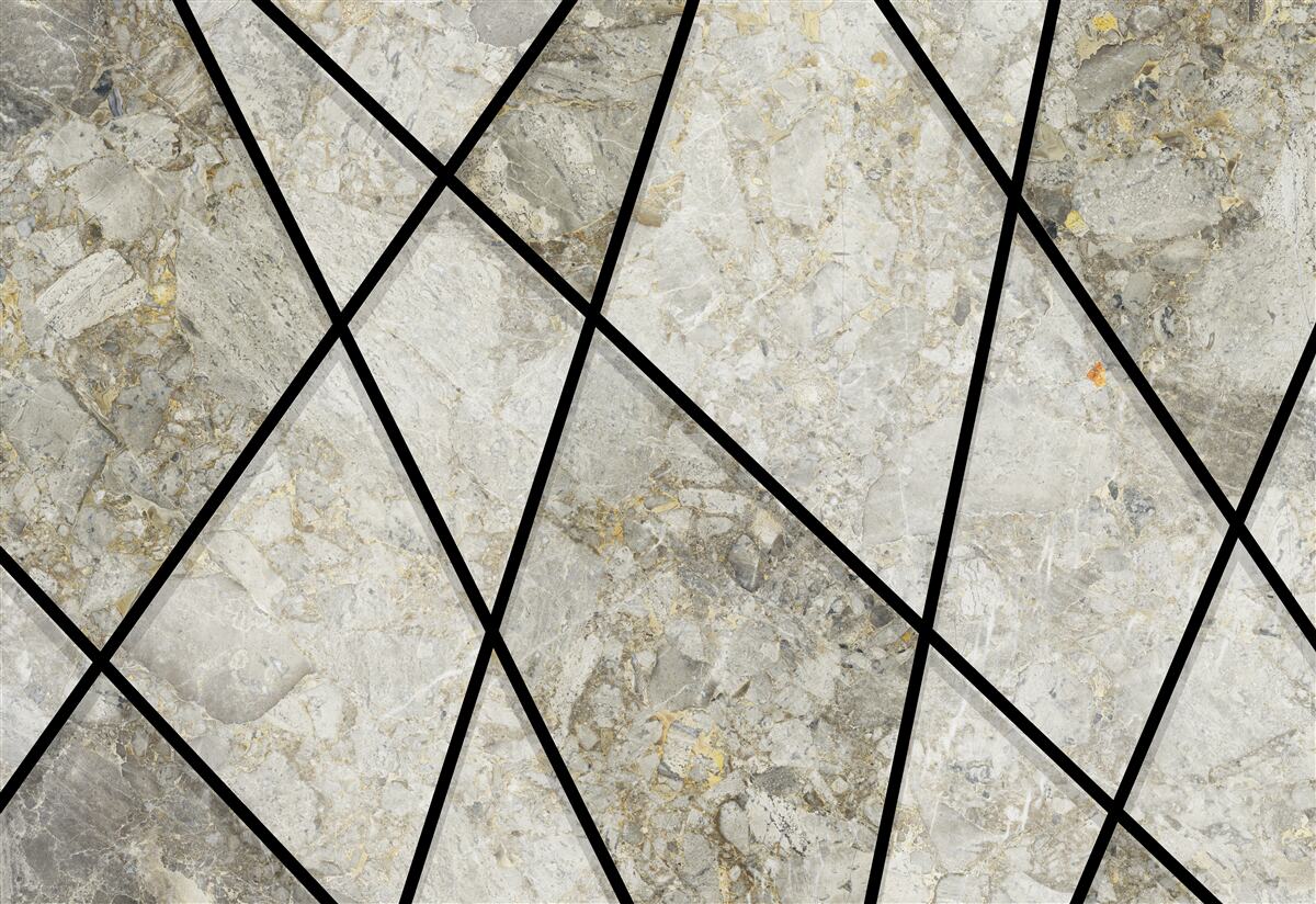 Fotobehang marmer met zwarte aderen