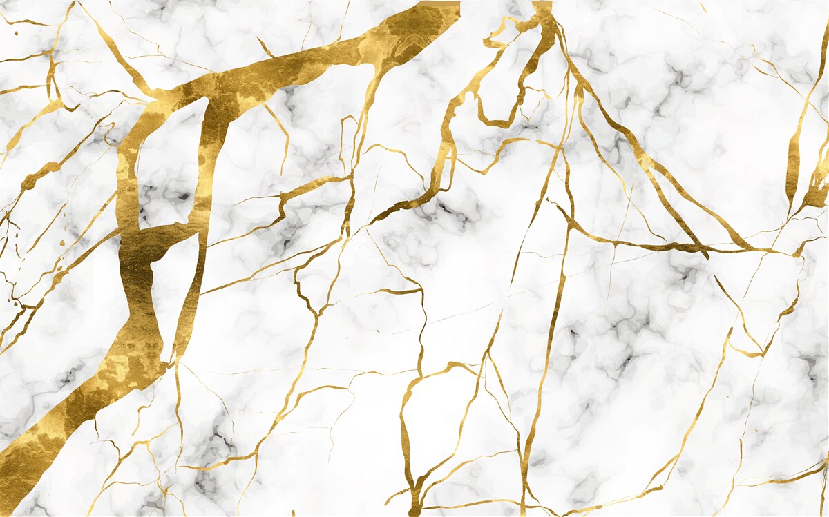 Fotobehang de nachtelijke hemel wordt verlicht door bliksem