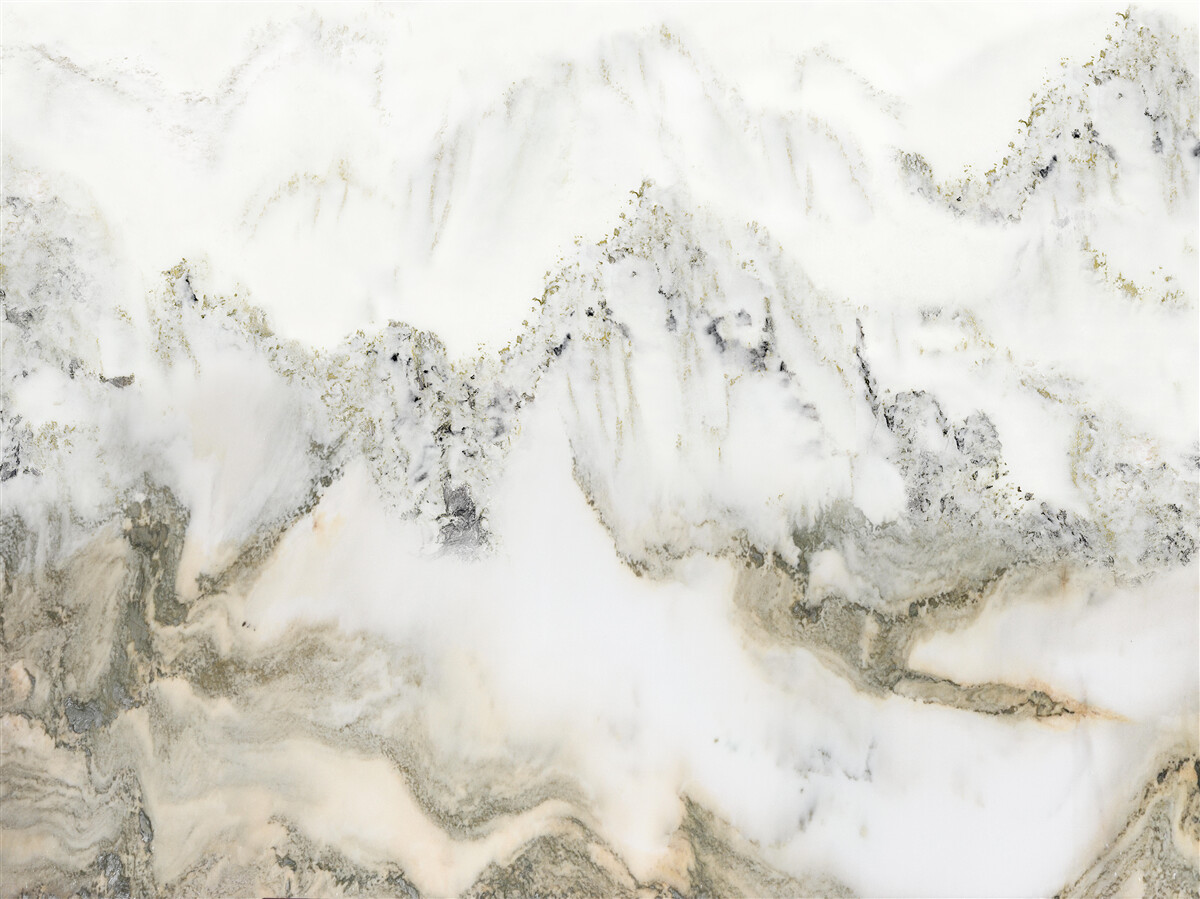 Fotobehang regenval in de Japanse tuin