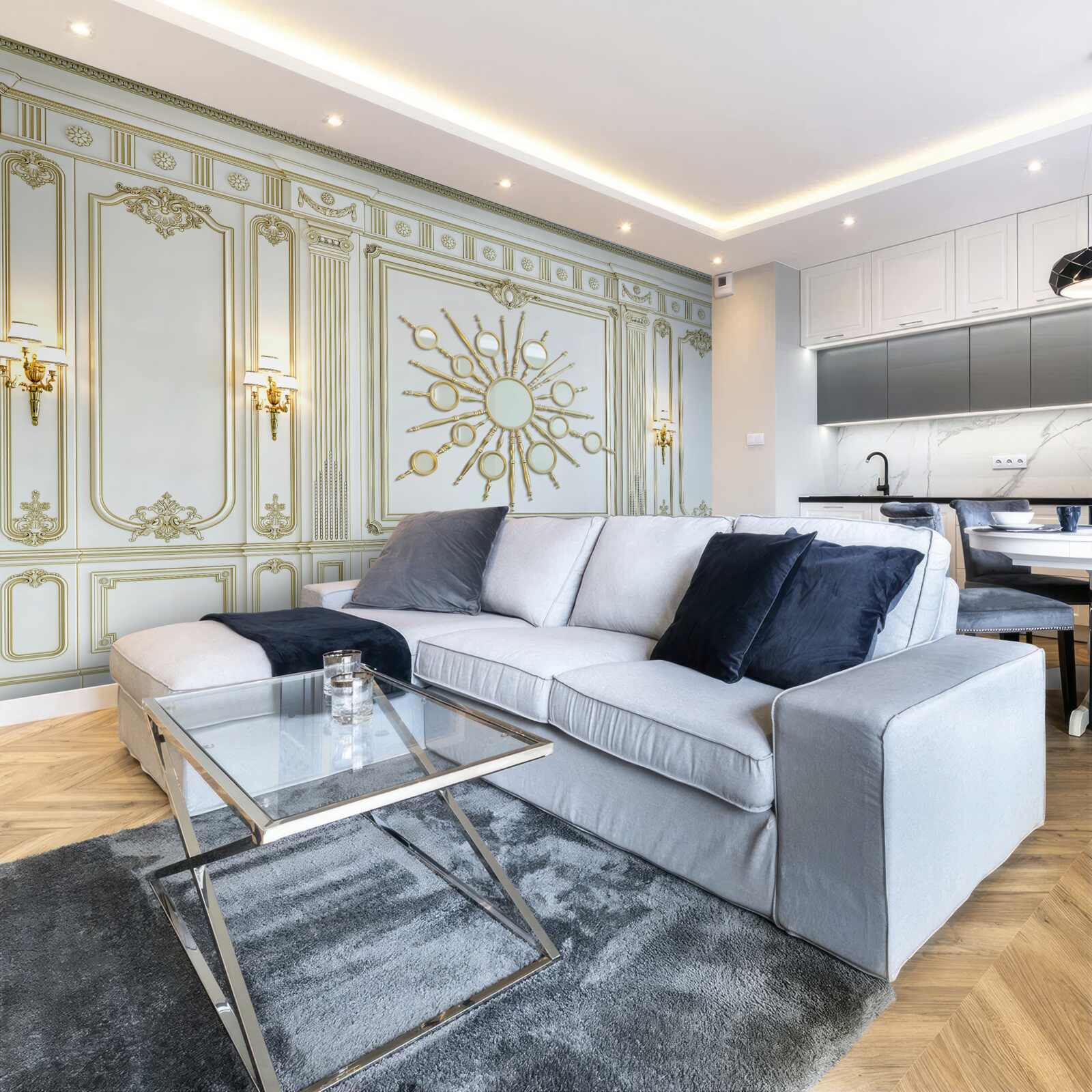 Fotobehang klassiek interieur