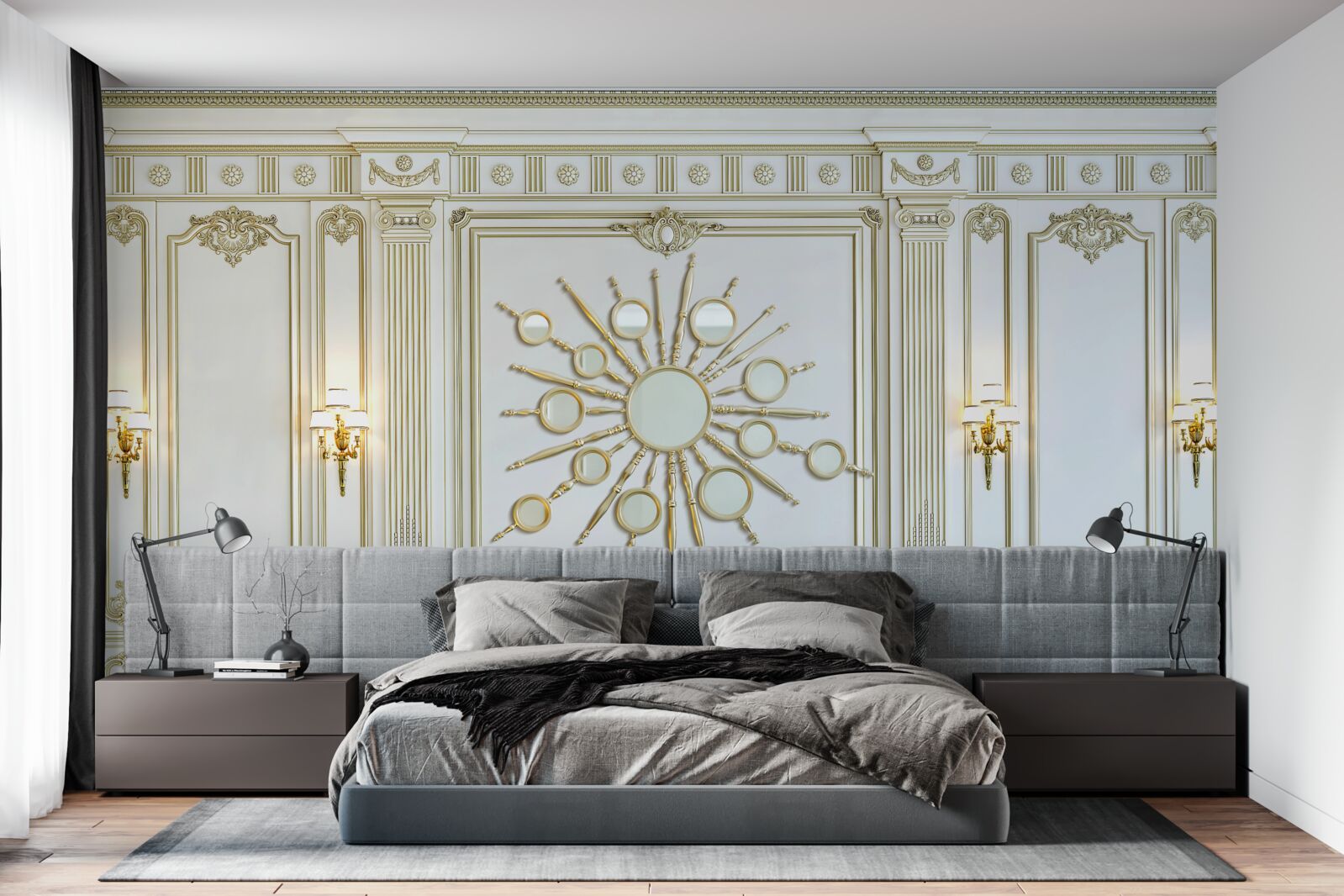 Fotobehang klassiek interieur