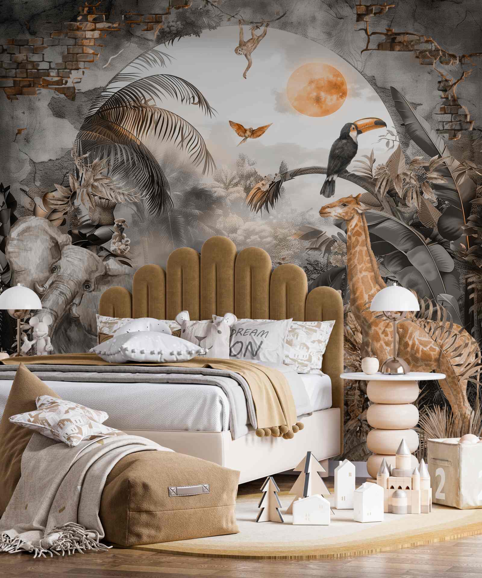 Fotobehang bewoners van de tropen