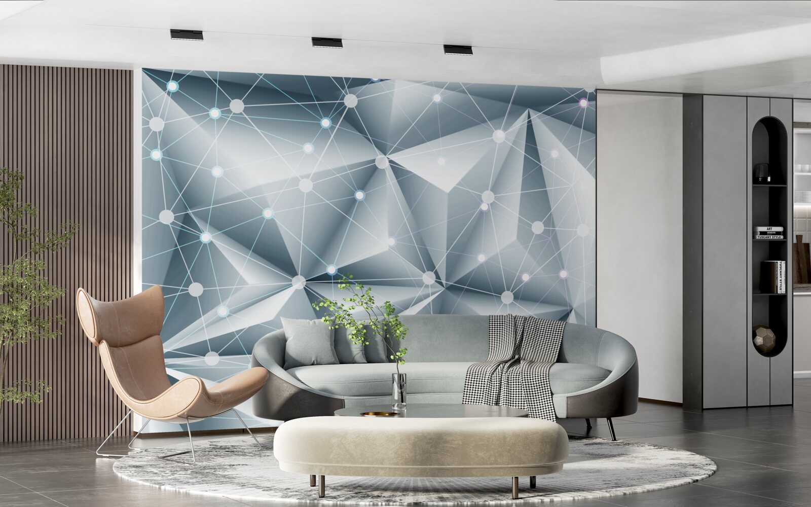 Fotobehang symbolen van de dierenriem van de hemelse ruimte