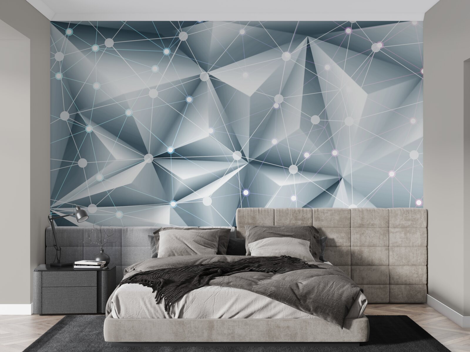 Fotobehang symbolen van de dierenriem van de hemelse ruimte