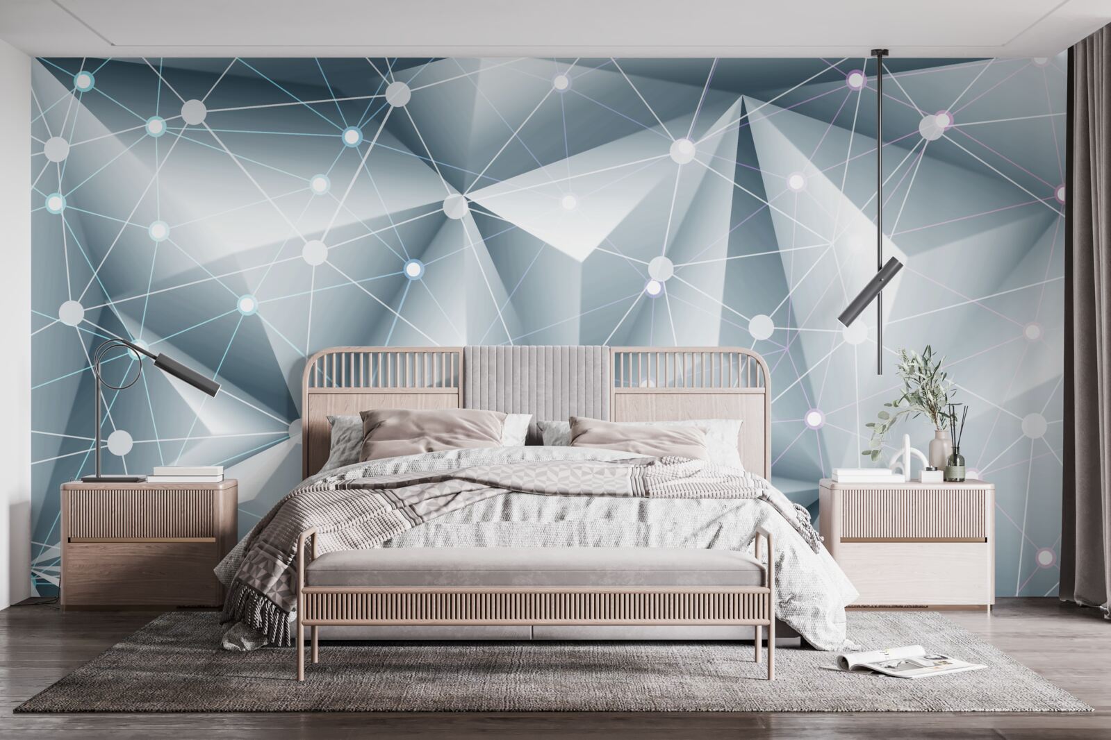 Fotobehang symbolen van de dierenriem van de hemelse ruimte