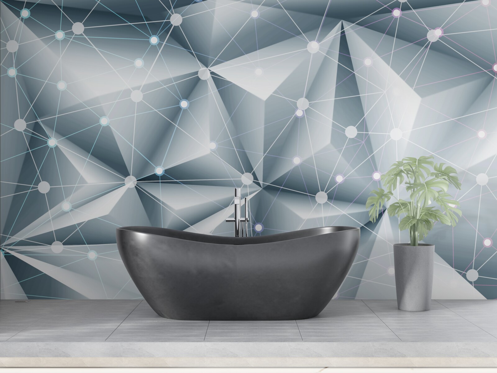 Fotobehang symbolen van de dierenriem van de hemelse ruimte