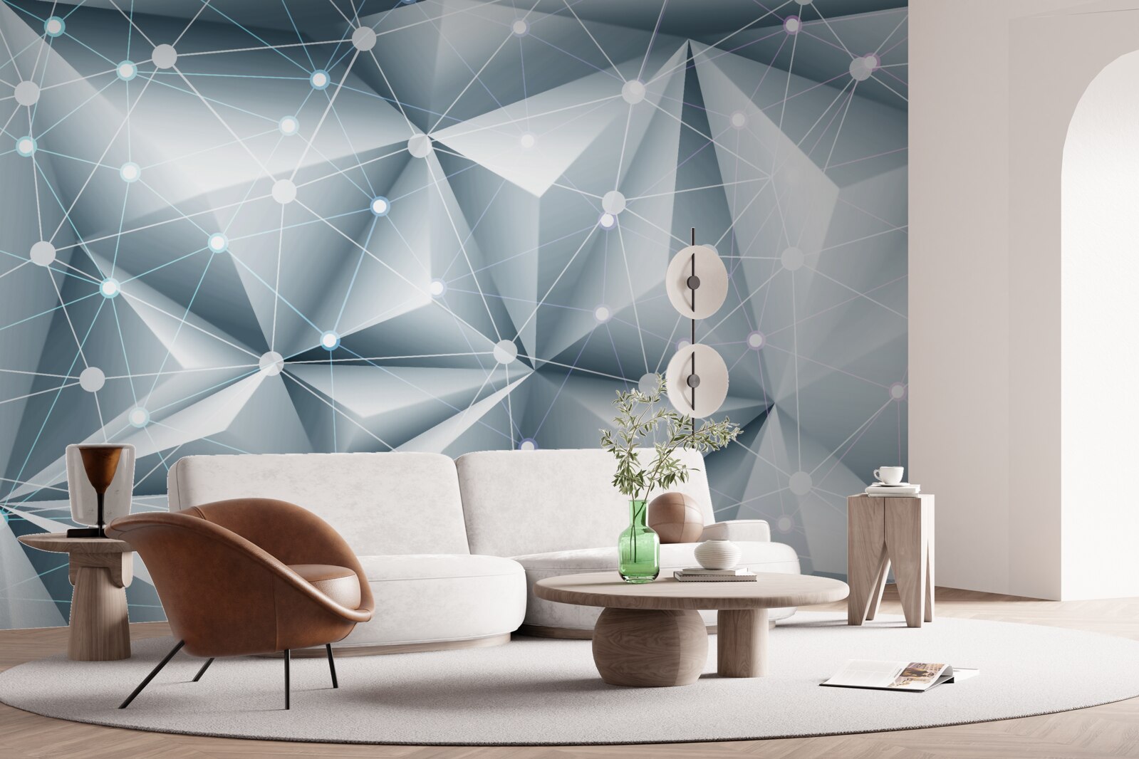 Fotobehang symbolen van de dierenriem van de hemelse ruimte