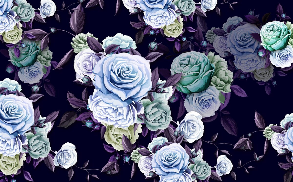 Fotobehang rozen van de hemel