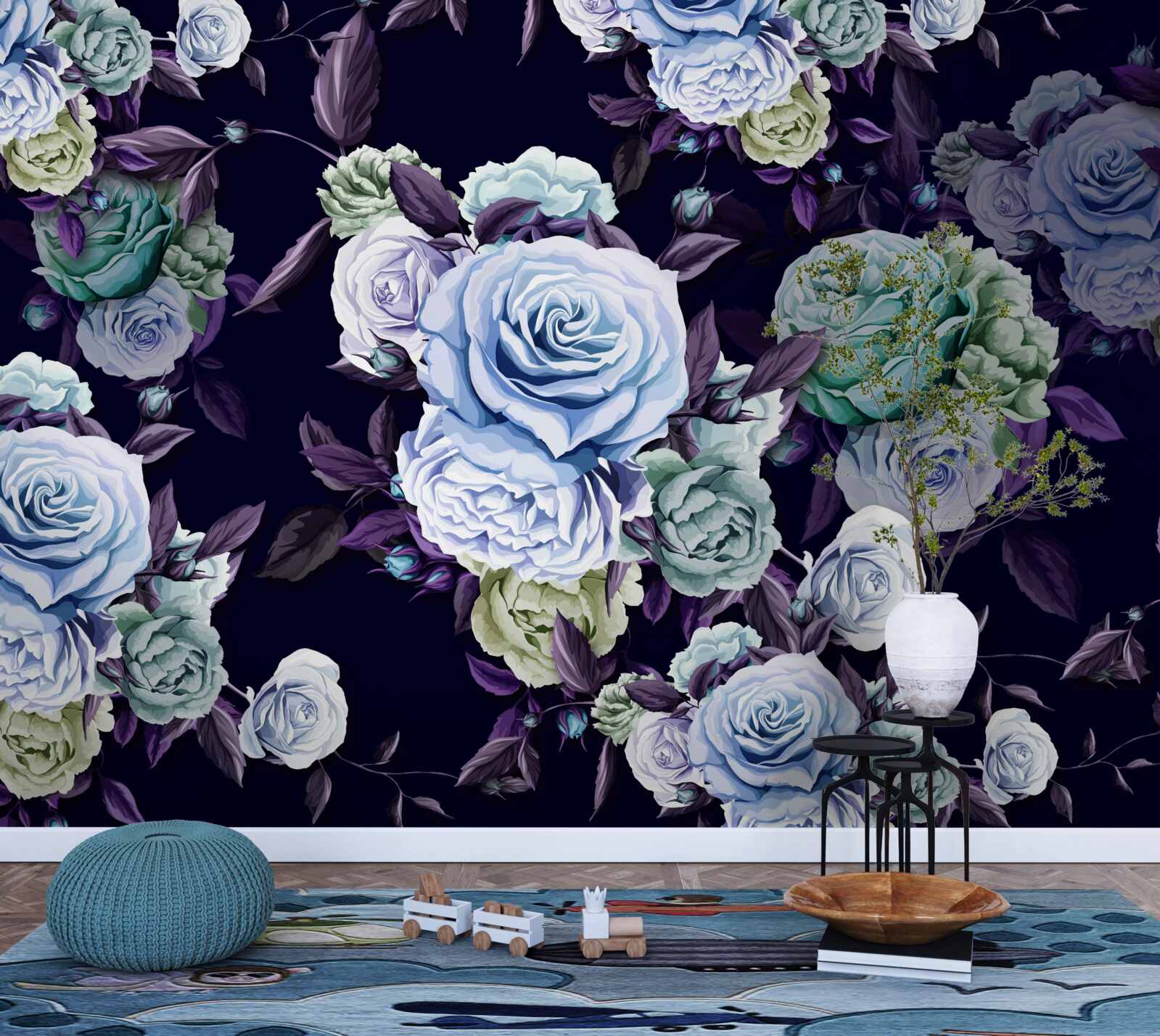 Fotobehang rozen van de hemel