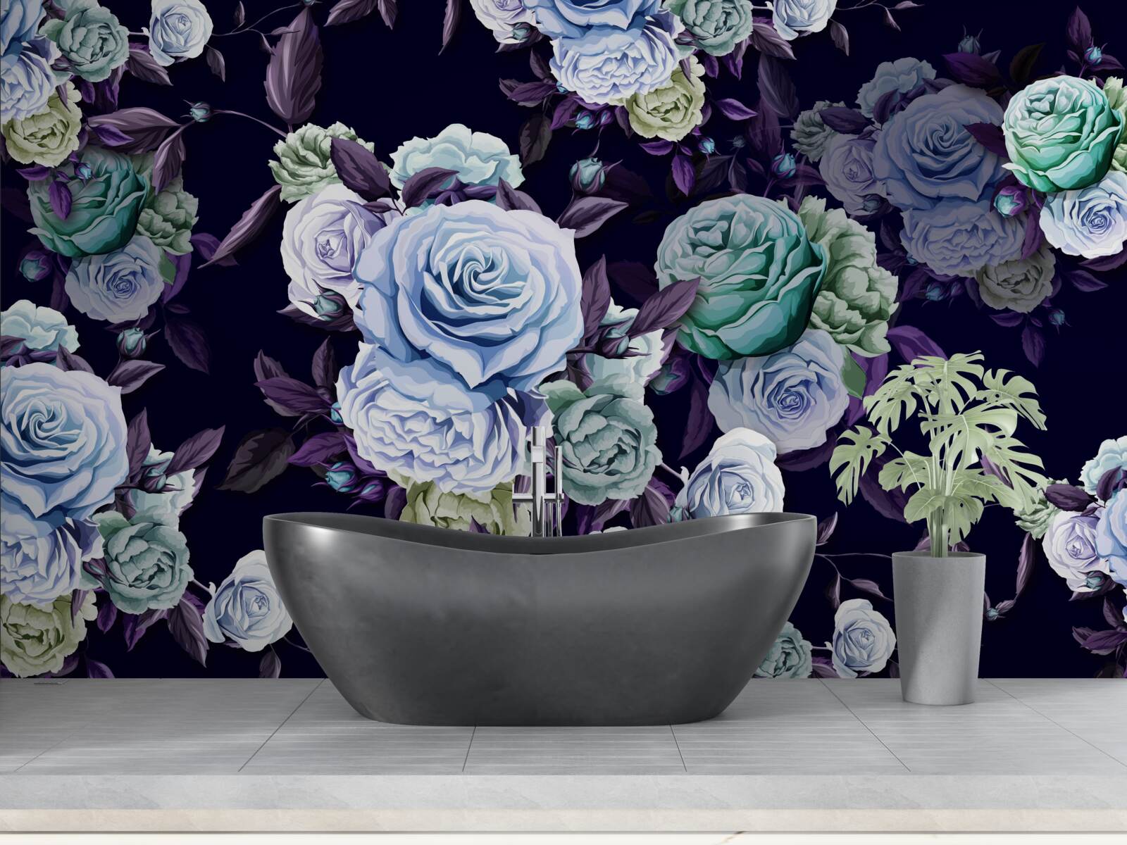 Fotobehang rozen van de hemel