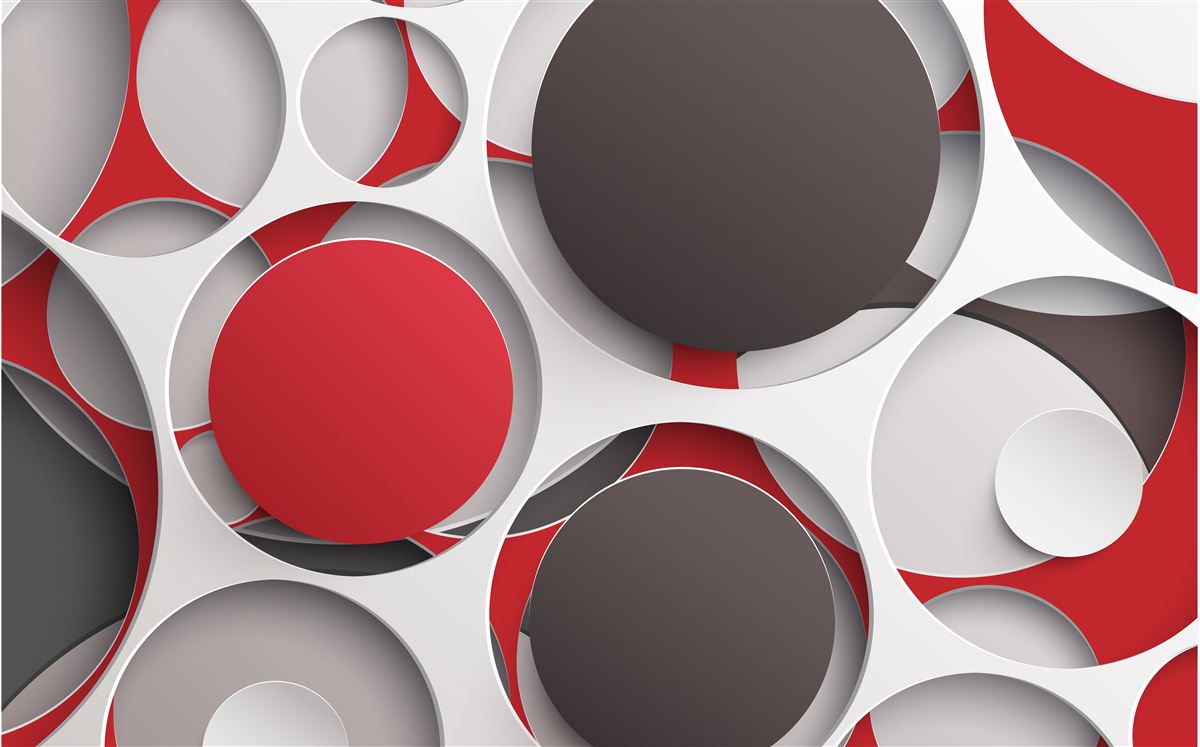 Fotobehang gaas met gekleurde wielen