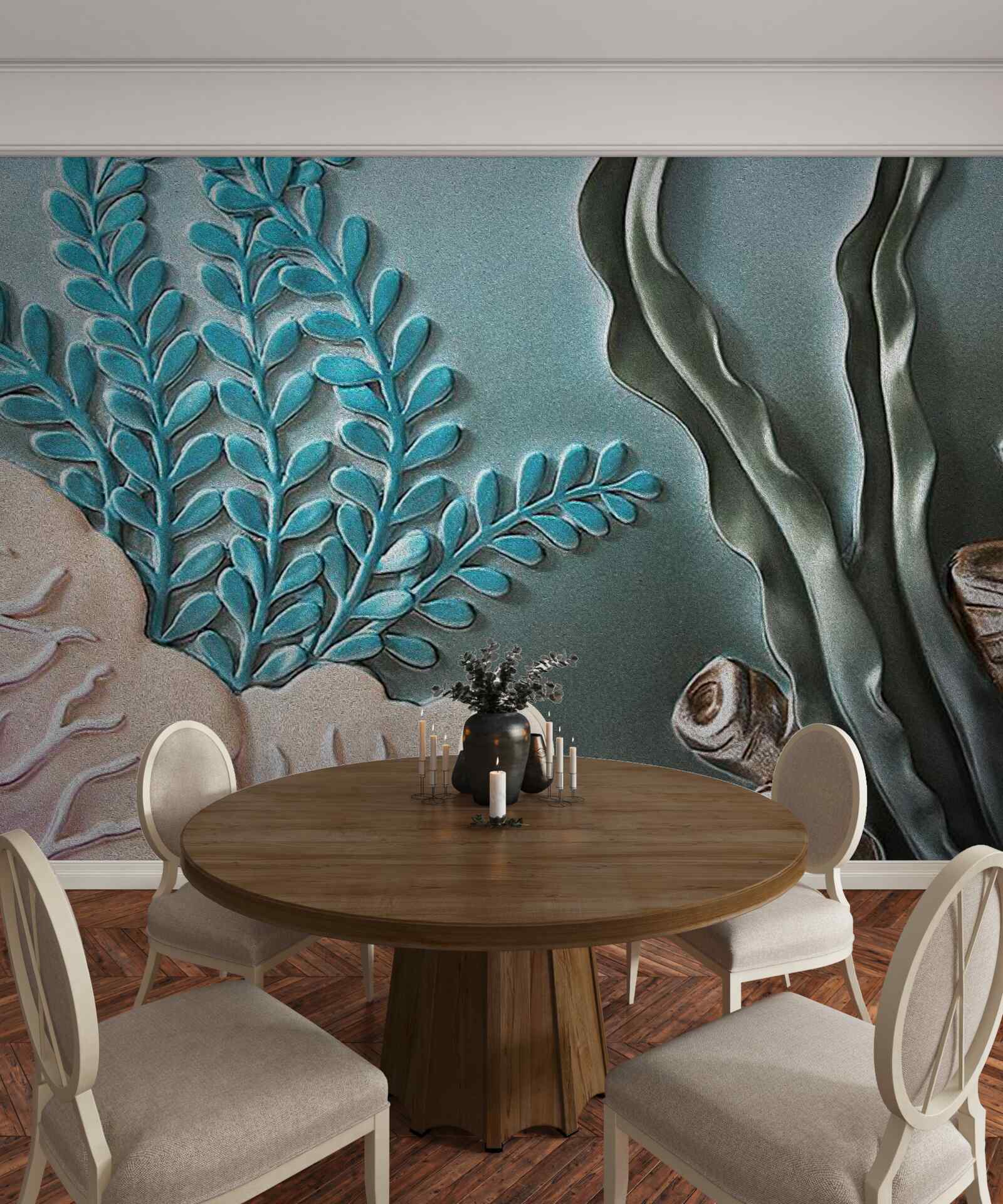 Fotobehang waterplanten en zeewier