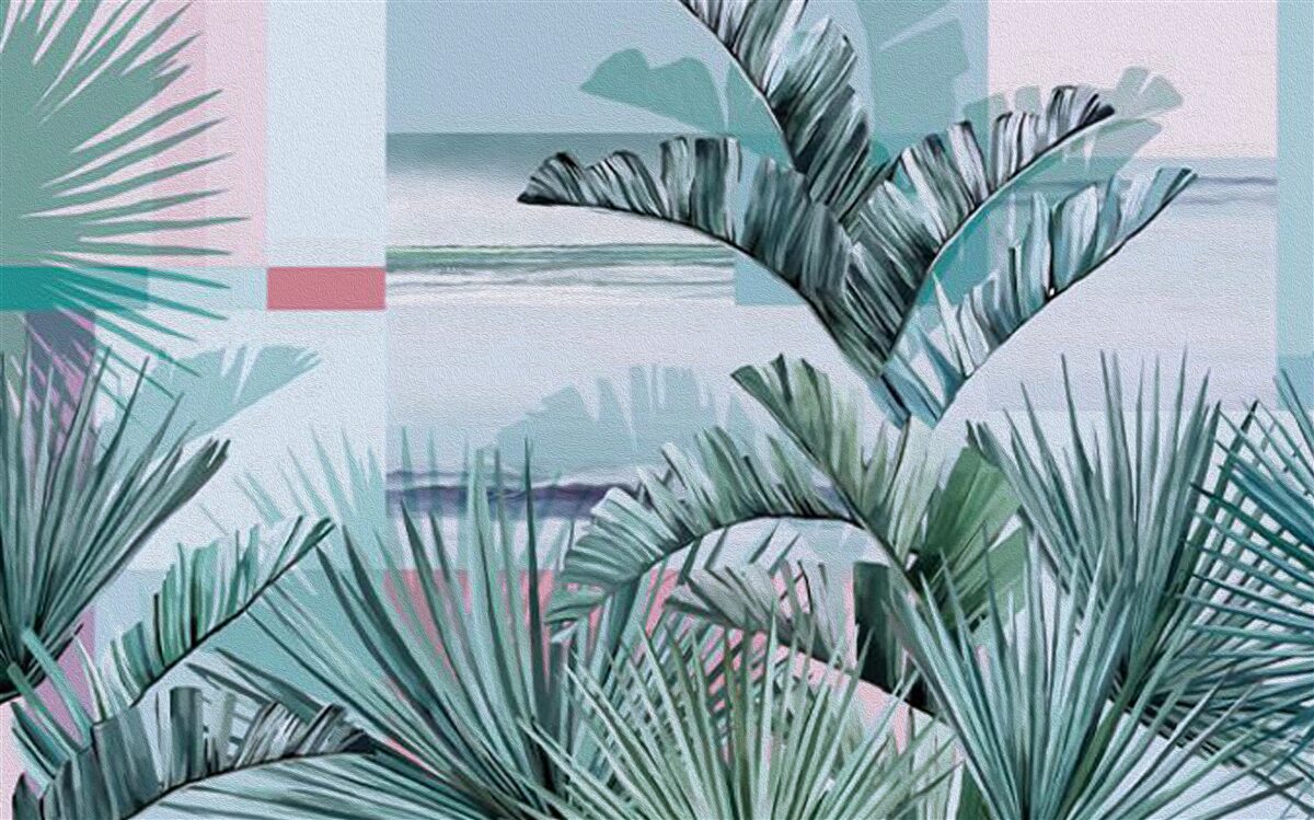 Fotobehang exotisch paradijs