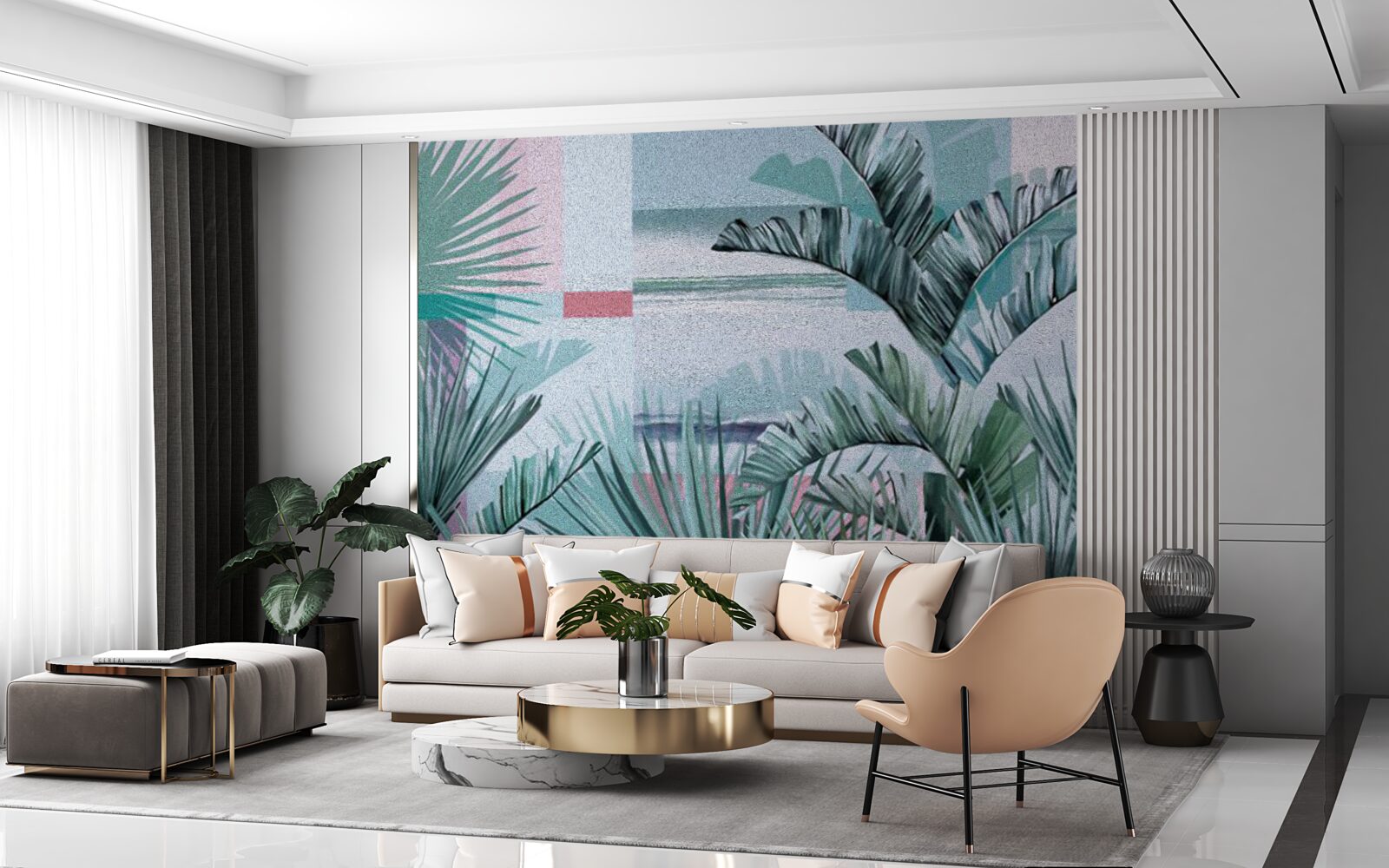 Fotobehang exotisch paradijs