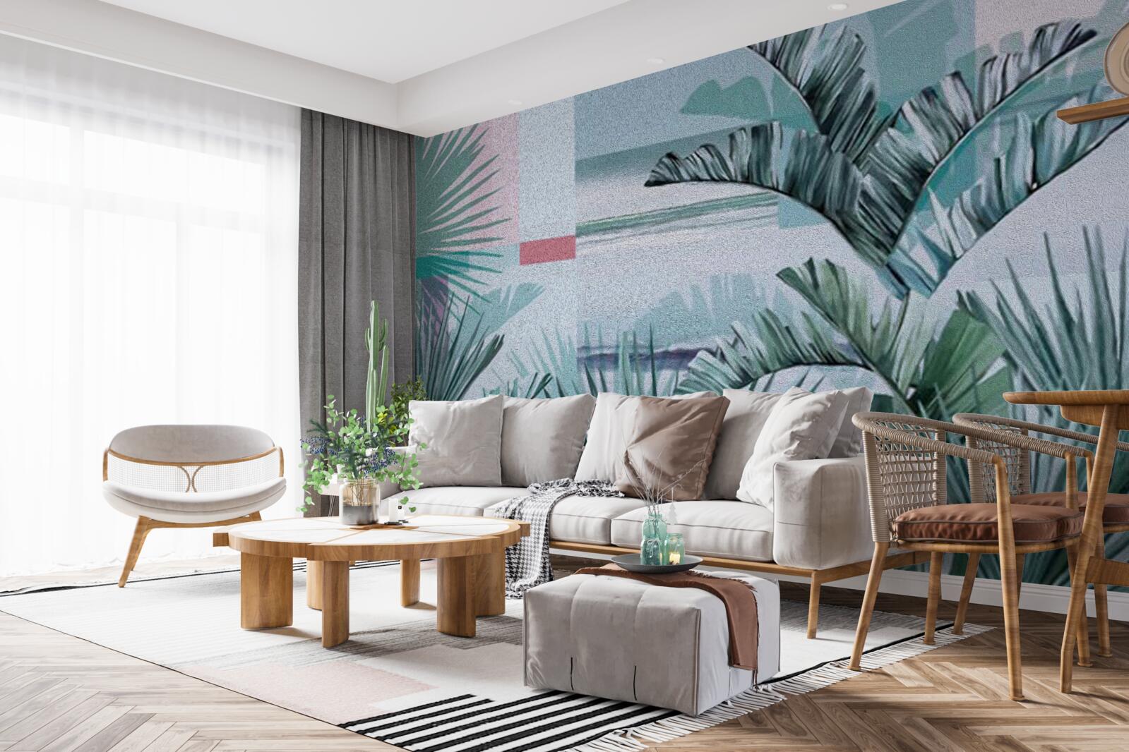 Fotobehang exotisch paradijs